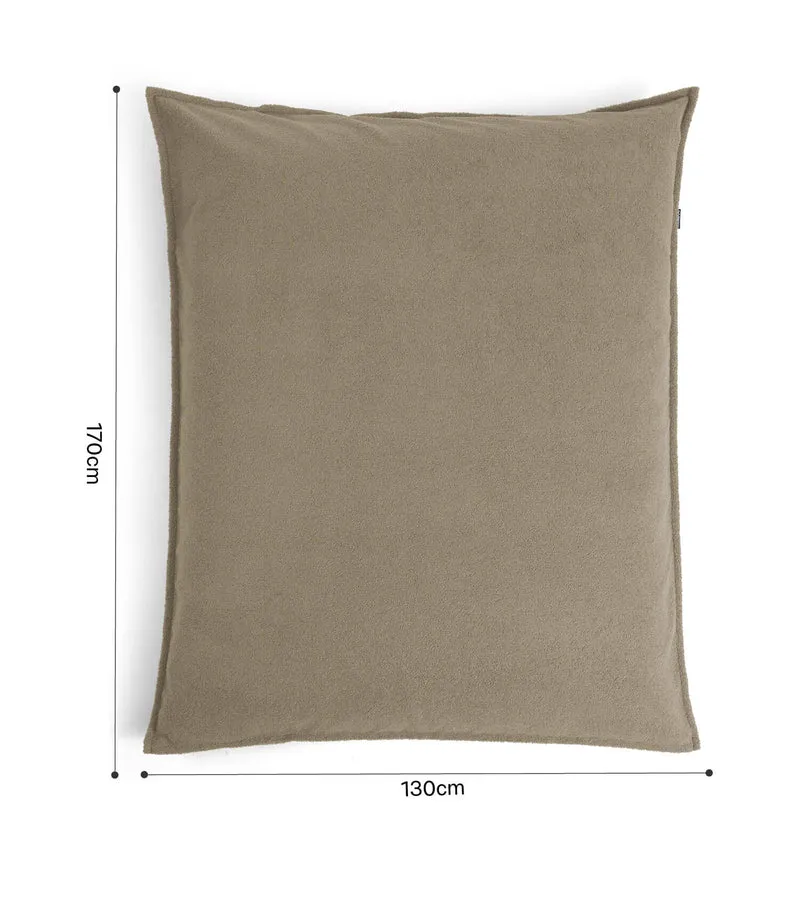 Sitzsack Bezug aus Teddy Bouclé 'Das Kuschelcover'