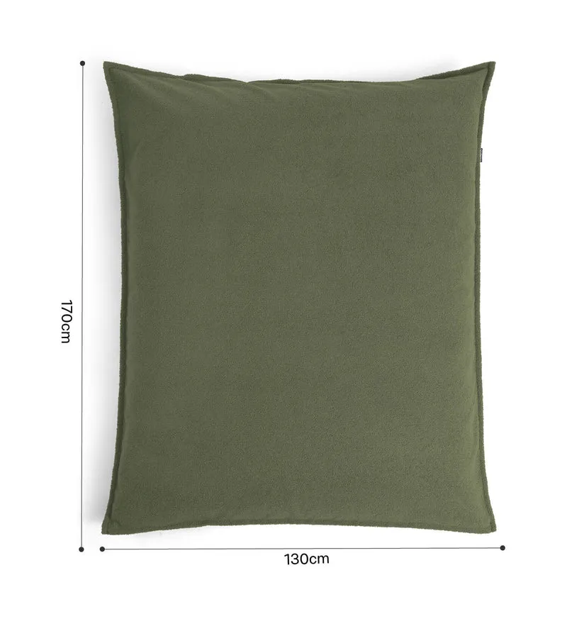 Sitzsack Bezug aus Teddy Bouclé 'Das Kuschelcover'
