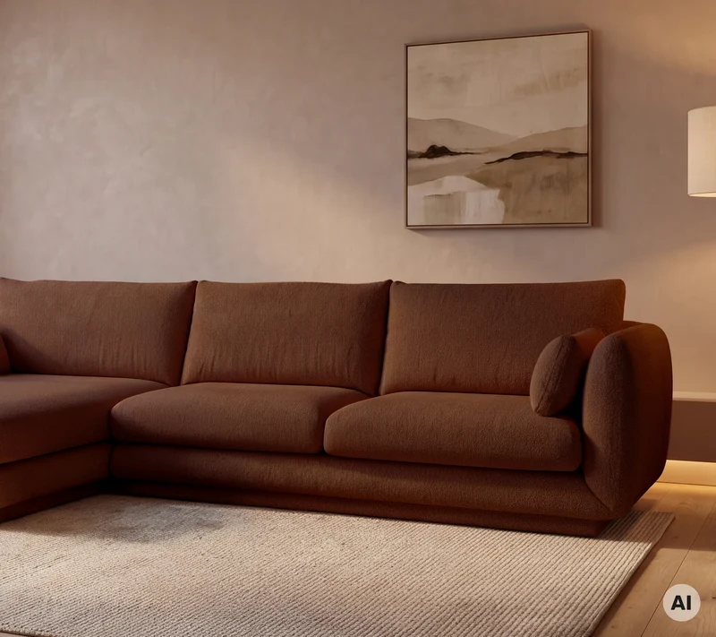 Bloom 2-seater sofa module, left with plinth