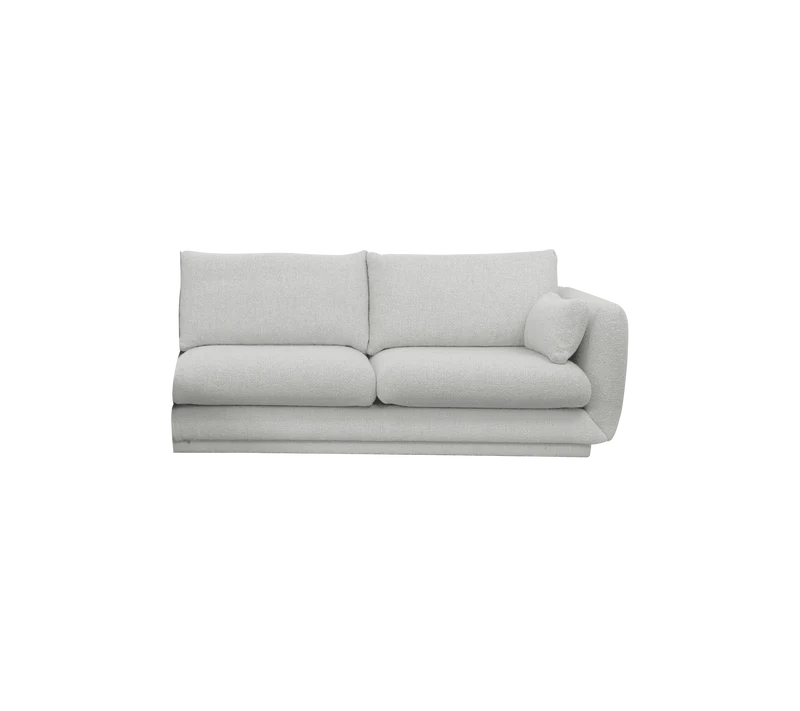 Bloom 2-seater sofa module, left with plinth