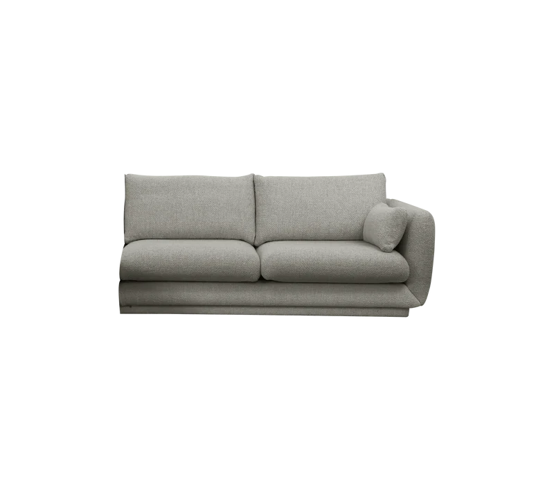 Bloom 2-seater sofa module, left with plinth