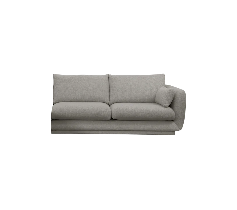 Bloom 2-seater sofa module, left with plinth