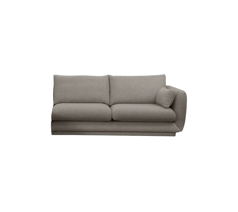 Bloom 2-seater sofa module, left with plinth