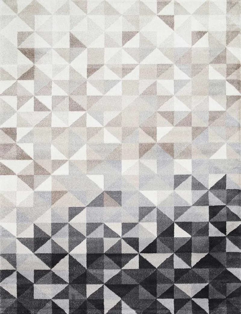 Beige and Grey Rug