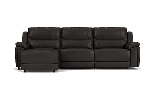 3.5 Seater Chaise with End Electric Recliner