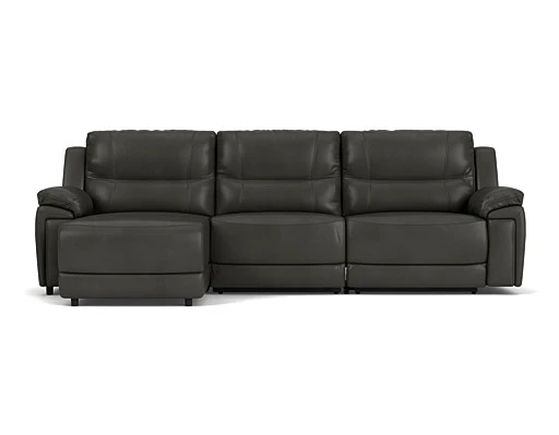 3.5 Seater Chaise with End Electric Recliner