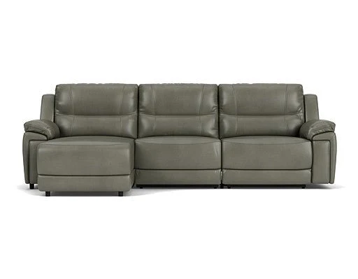 3.5 Seater Chaise with End Electric Recliner