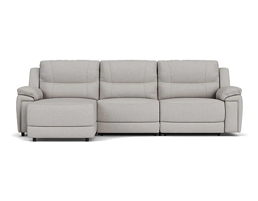 3.5 Seater Chaise with End Electric Recliner