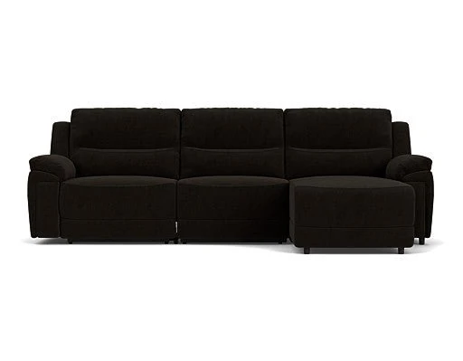3.5 Seater Chaise with End Electric Recliner