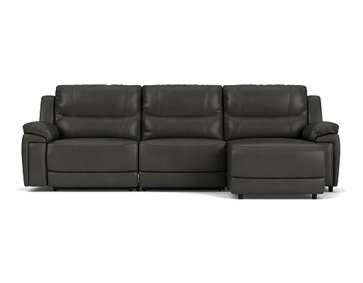 3.5 Seater Chaise with End Electric Recliner