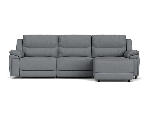 3.5 Seater Chaise with End Electric Recliner