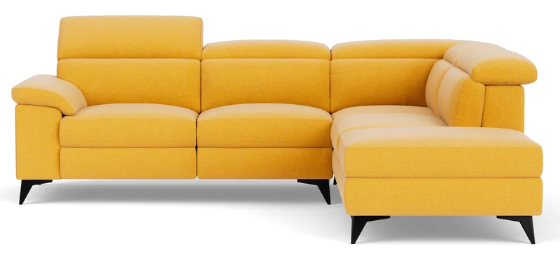 4.5 Seater Corner Chaise with End Electric Recliner