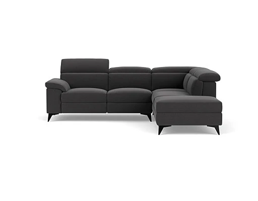 4.5 Seater Corner Chaise with End Electric Recliner