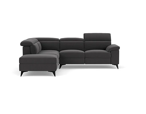 4.5 Seater Corner Chaise with End Electric Recliner