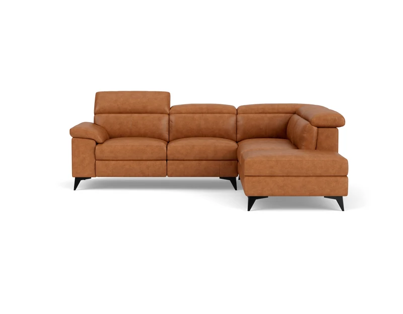 4.5 Seater Corner Chaise with End Electric Recliner