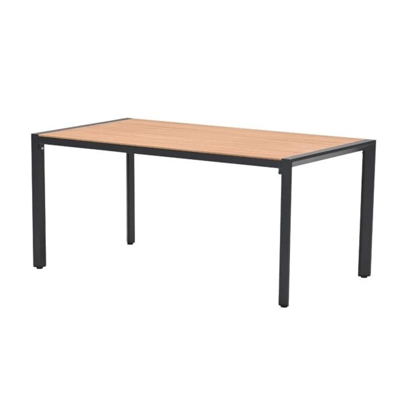 Garden Impressions Oklahoma/Felini tuinset 4 personen teaklook tafel 160 cm