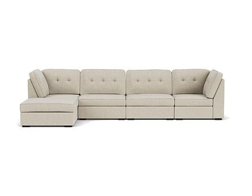 4 Seater + Ottoman