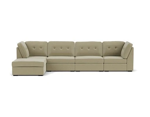 4 Seater + Ottoman