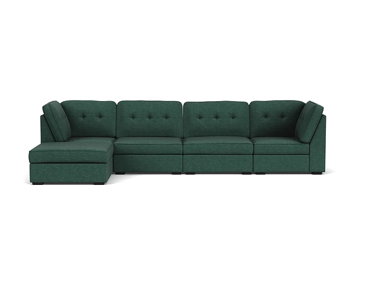 4 Seater + Ottoman