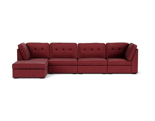 4 Seater + Ottoman