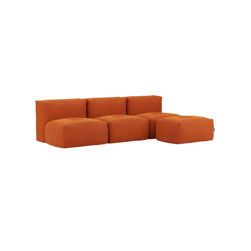 Soft Sofa Indoor - 3 Seater Open
