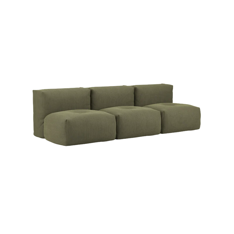 Soft Sofa Indoor - 3 Seater Open
