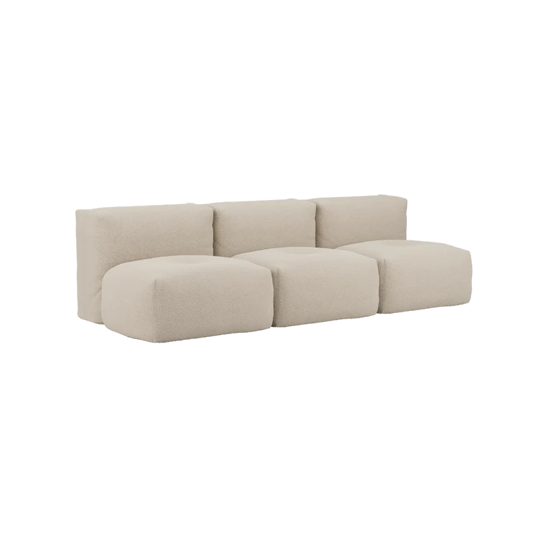 Soft Sofa Indoor - 3 Seater Open