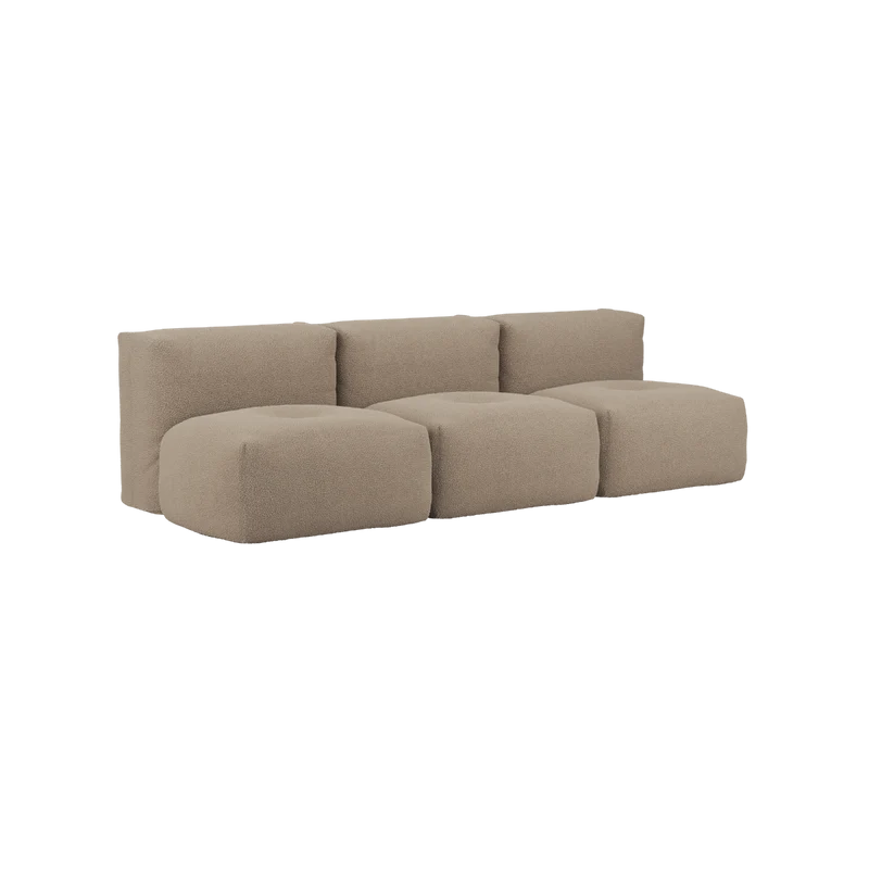 Soft Sofa Indoor - 3 Seater Open
