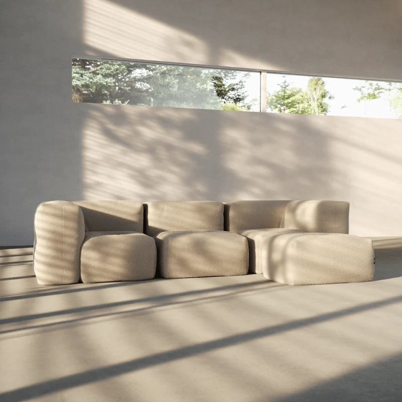 Soft Sofa Indoor - 3 Seater