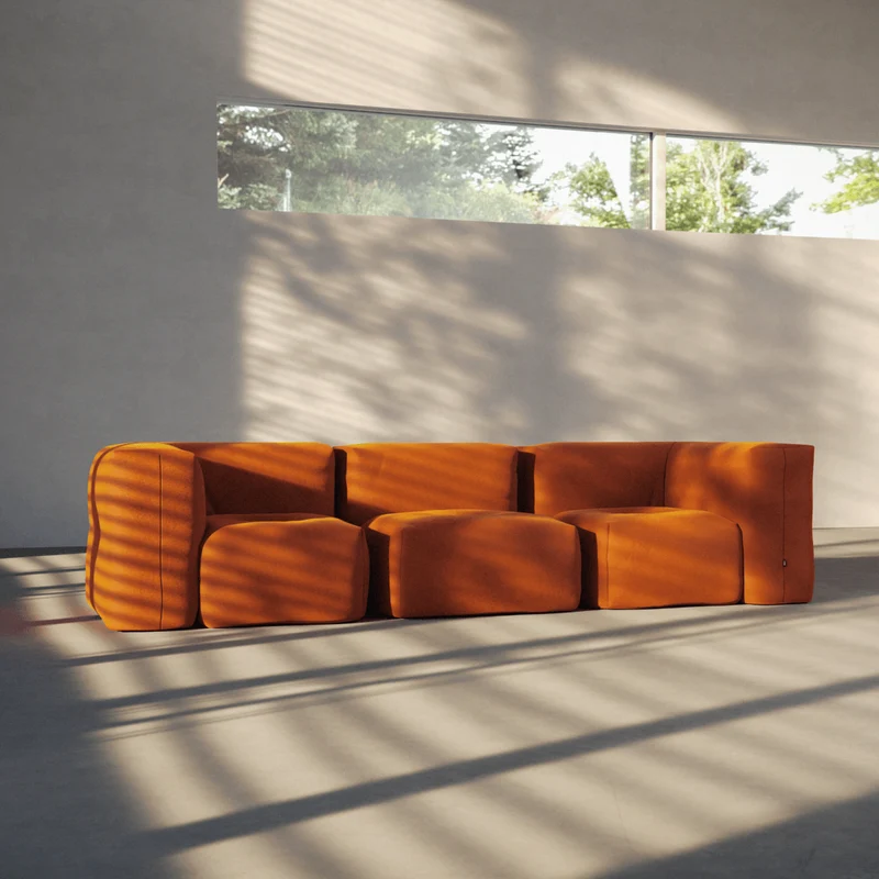 Soft Sofa Indoor - 3 Seater