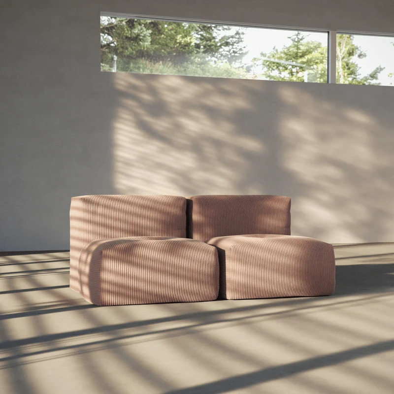 Soft Sofa Indoor - 2 Seater