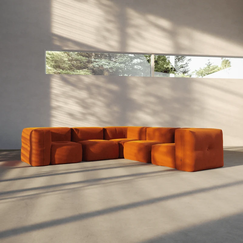 Soft Sofa Indoor - 5 Seater Corner Sofa