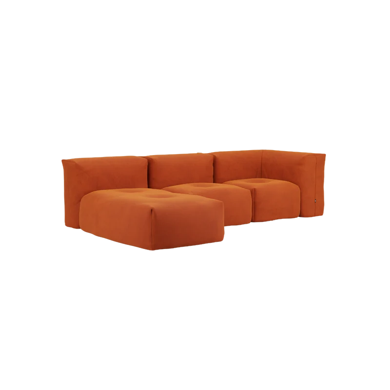 Soft Sofa Indoor - 3 Seater w/ Lounger