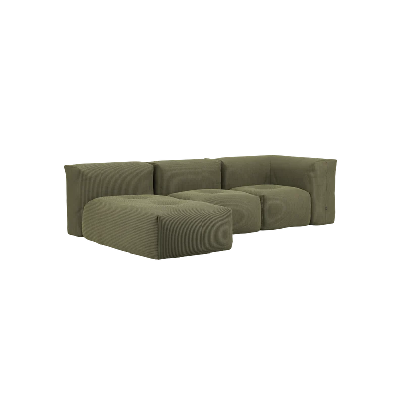 Soft Sofa Indoor - 3 Seater w/ Lounger