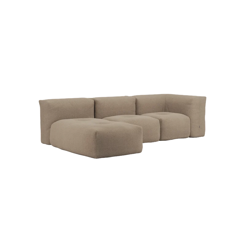 Soft Sofa Indoor - 3 Seater w/ Lounger