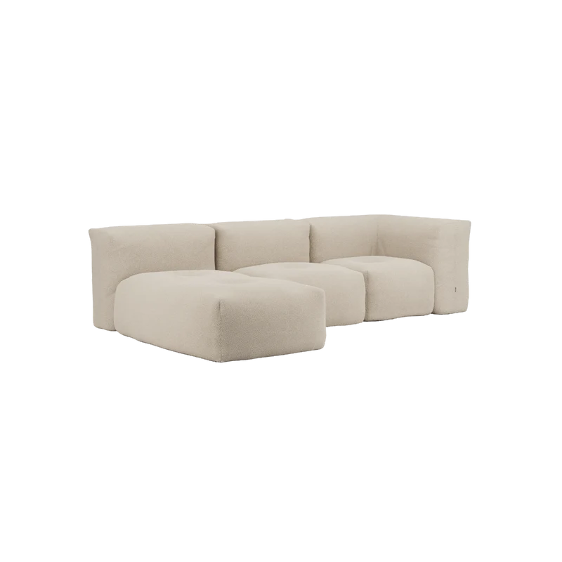 Soft Sofa Indoor - 3 Seater w/ Lounger