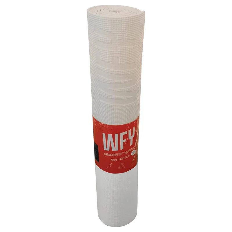DoYourYoga Yogamatte Kirana - 183 x 61 x 0,4 cm - Weiß