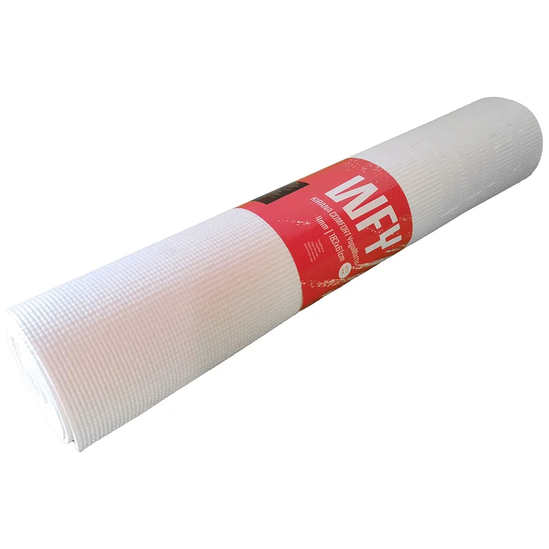 DoYourYoga Yogamatte Kirana - 183 x 61 x 0,4 cm - Weiß
