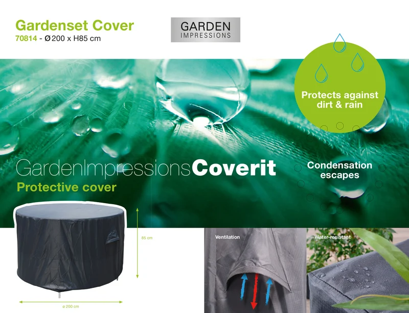 Coverit tuinset hoes - Ø200xH85 cm