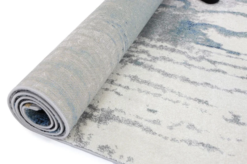 Blue Abstract Rug