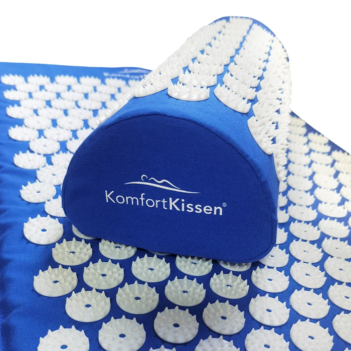 Akupressurmatte und Kissen Set