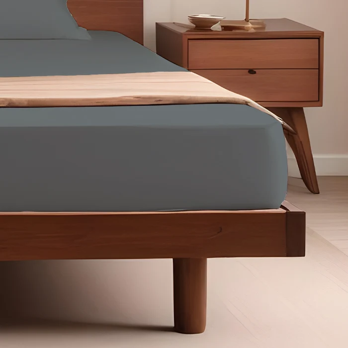 Satin Baumwolle Spannbettlaken