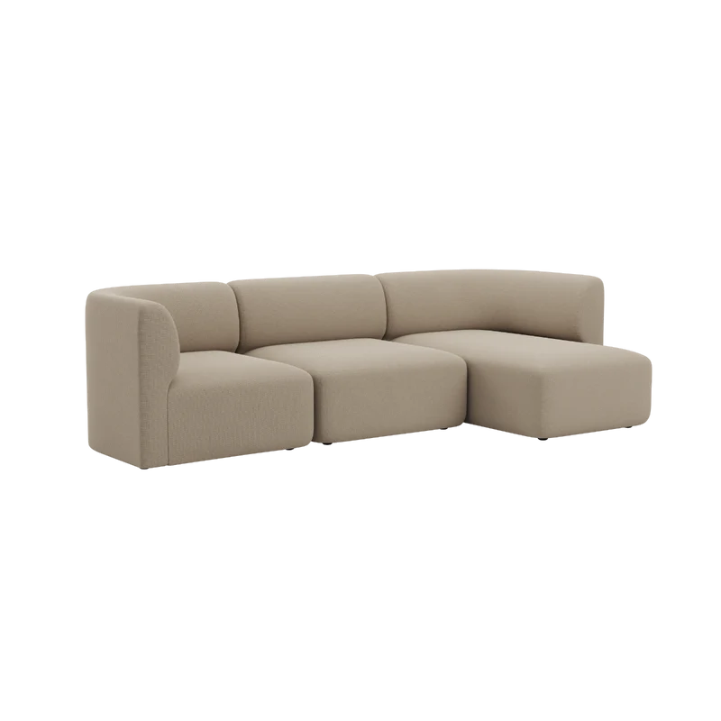 Fjord Sofa - 3 Seater Chaise Right