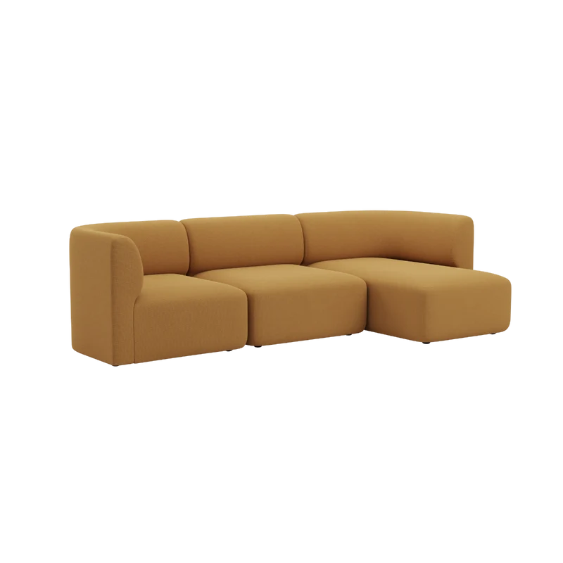 Fjord Sofa - 3 Seater Chaise Right