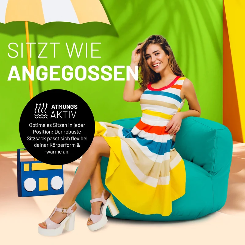 Sitzsack-Sofa