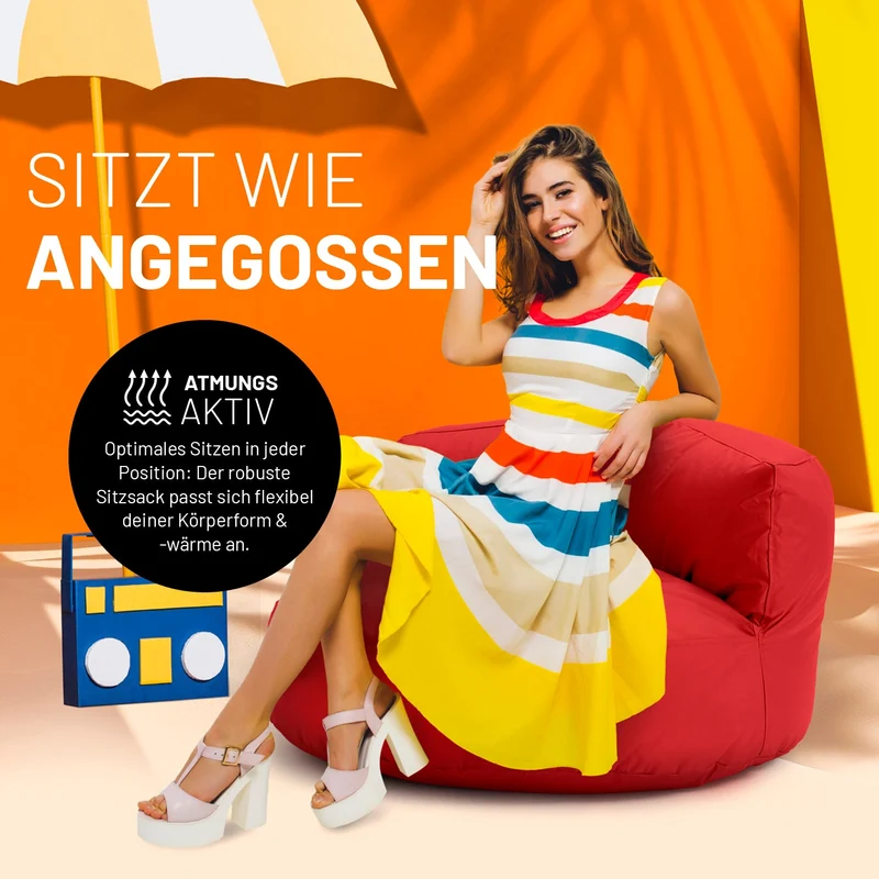 Sitzsack-Sofa