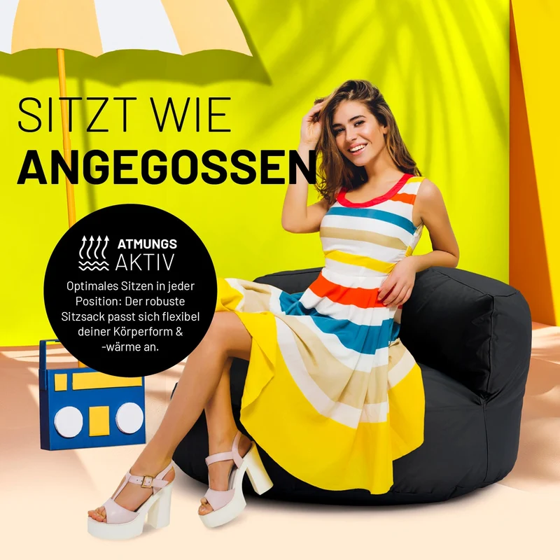 Sitzsack-Sofa