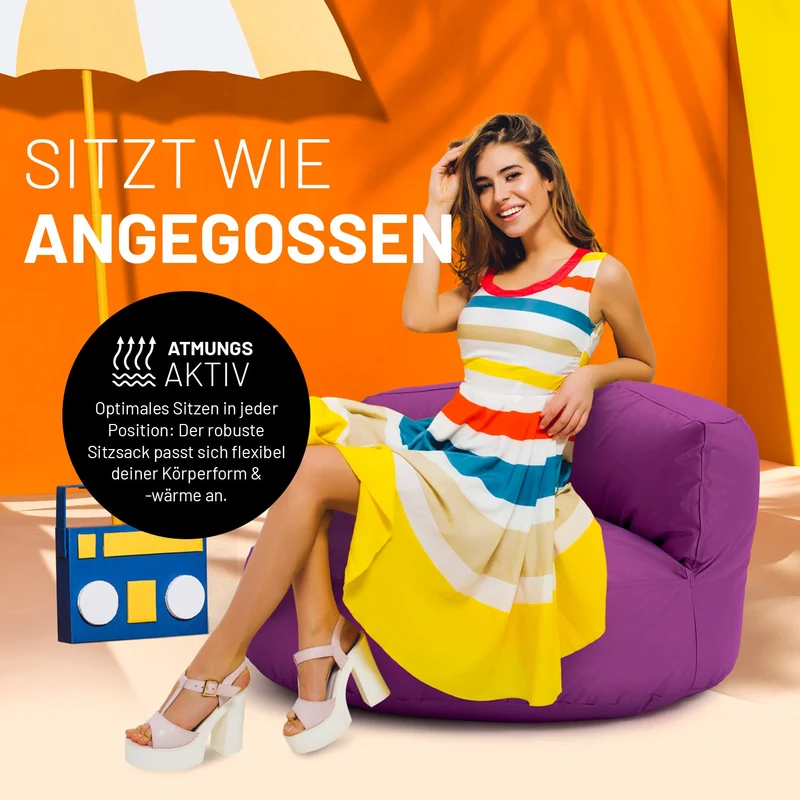 Sitzsack-Sofa