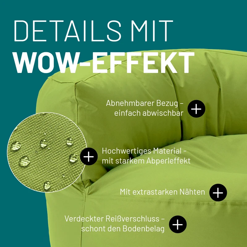 Sitzsack-Sofa