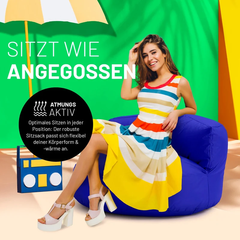 Sitzsack-Sofa